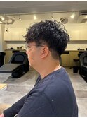 MEN’SHAIR無造作パーママッシュスタイル