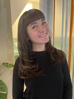 シロ(Shiro)&nbsp;short bang layer