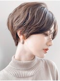 ♪大人ショートボブ丸みショートカットマッシュショート/北千住