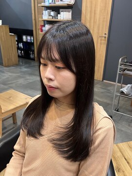 アルター(aL ter) 前髪顔まわりカット［イメチェン/美髪/ワイドバング］長野歌穂