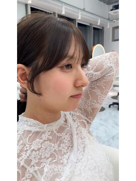 ロンドルピナス 小倉(Lond Lupinus) ブルーブラック/ワイドバング/美髪のススメ/外ハネボブ/北九州/