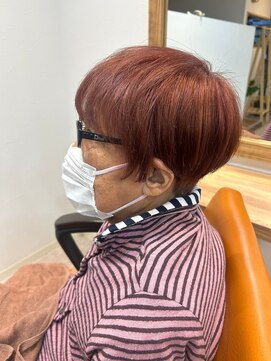 ギフト(Gift. hair&spa) 【Gift.hair&spa】ショート×ピンク