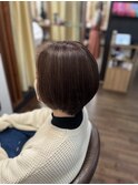 西葛西脱白髪 白髪ぼかしハイライト ナチュラルカラー