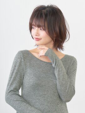 ジャックモアザン 横浜店 ボブウルフ ［横浜/横浜駅/白髪ぼかし]