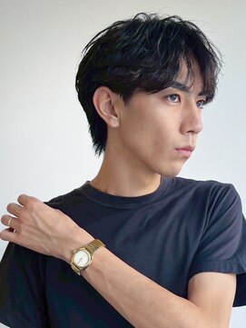 ツーダブル 大阪梅田(WW..) ツイストスパイラルパーマ波巻きスパイラル刈り上げマッシュ