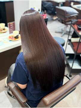 コビーバイジーナ 梅田茶屋町(Coby by Zina) ピンクラベンダー＊美髪矯正【hina】