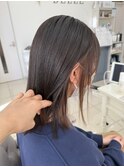 ワンカラーでできるブリーチなしのインナーカラー