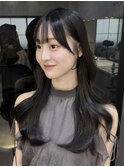 メルティカラーフェミニンロング似合わせカットレイヤーカット