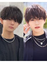 無造作な動きが魅力。最新トレンドのシャドウパーマで周りと差をつけるスタイルへ。[渋谷]