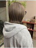 20代30代40代大人可愛いミルクグレージュダブルカラー美肌