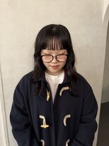 ユッカ 梅田(YUCCA)&nbsp;【 YUCCA 】大人可愛い/ミディアム/切りっぱなし