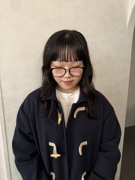 ユッカ 梅田(YUCCA) 【 YUCCA 】大人可愛い/ミディアム/切りっぱなし