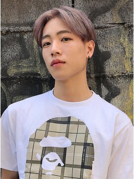 ブリーチ／ダブルカラー／ハイトーン／メンズ／メンズブリーチ