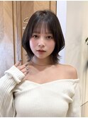 【大重】韓国風くびれボブ/レイヤー新宿/髪質改善/前髪/縮毛矯正