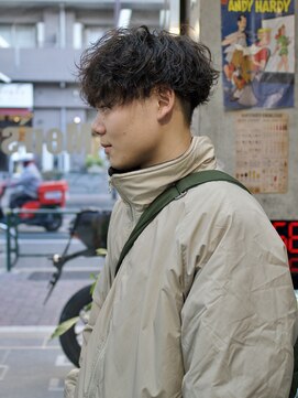 エクスプロア デザイン アクト 三鷹(EXPLORE DESIGN ACT.) メンズパーマ/シャドウパーマ/ツイストスパイラルパーマ/三鷹