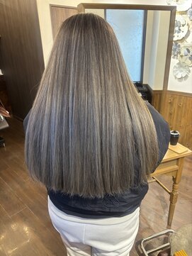 ルクス(Lux) hairLux・浜松天王・三ヶ日・白髪を目立たせないハイライト