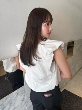 アクシス 栄店(`AXIS) イメチェン/ピンクベージュ/アンブレラカラー/前髪/栄/矢場町