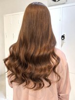 アモレット 天文館店(amoretto) 韓国風巻き 顔周りレイヤー ベージュカラー 髪質改善 艶髪