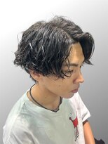 アノ(Ano.) 大分20代30代センターパートシャドウパーマ大人シャドウ