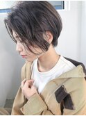 小顔前髪×ココアブラウン×大人かわいい×フリンジウェーブ