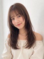 エレナ 那覇 新都心(Helena)&nbsp;シアーバング/レイヤーカット/ブラウン