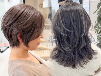 ネア(nea)の写真/白髪率を見極め、ライフスタイルに合わせた白髪ぼかしをご提案◎
