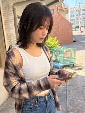 アンド 夙川(AND) 西宮/さくら夙川/顔周りレイヤー/ミディアムレイヤー/ウルフ