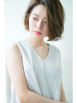 アンアミ オモテサンドウ(Un ami omotesando) 【Un ami】大人・ひし形ボブ　松井