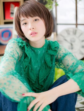 カバーヘア ブリス 戸田公園西口店(COVER HAIR bliss) *bliss戸田公園*ほっそり小顔★コンパクトフォルム大人ボブa!