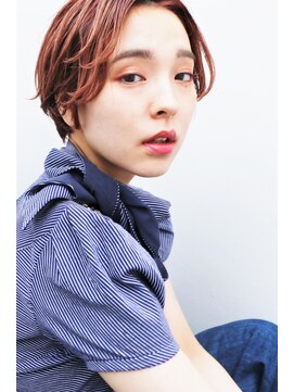 ドロップ(drop) つや×アンニュイ センターパートショート【表参道青山drop】