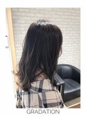 ベージュのグラデーションカラー