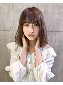 ワンカールボブ ひし形ボブ うるつやストレート