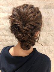 浴衣ヘア 夏 ヘアアレンジ [茗荷谷 ヘアアセット]