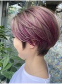 ピンクアッシュ×ピンク