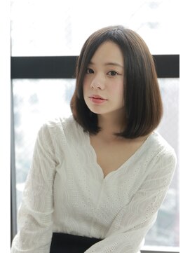 サイン ヘア イノベーション(sign HAIR INNOVATION) 大人可愛い、色気、小顔カットひし形シルエット【錦糸町】