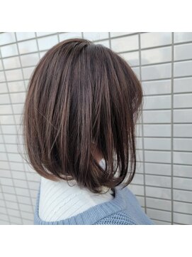 クレア(CREA) 大人可愛い大人美人くすみカラーアッシュグレーベージュ