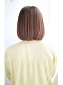 吉祥寺3分/かきあげ髪質改善マロンベージュ美髪Aラインボブ/020