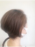 前下がりショートボブ