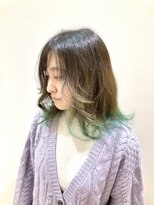 ヘアーライズ 池袋東口店(hair RISE) グラデーションカラー＆パーフェクトシアン