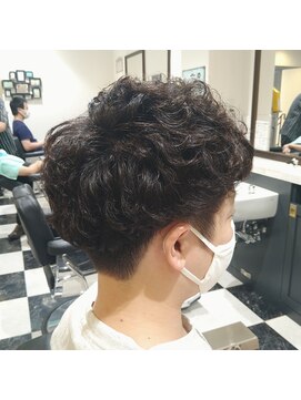 ルシードスタイル クリザンテーム ツーブロックスタイルパーマ