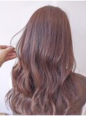【RECIEL松阪】ピンクパープル×多毛さんロング