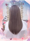 #ダイヤモンドケアブリーチ#ダブルカラー#アッシュベージュ#艶髪