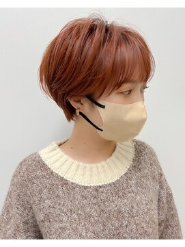 ラボヌールヘアーレーヴ 池袋店(La Bonheur hair reve) reve池袋☆加々美賢育☆20代30代40代耳掛けマッシュショート