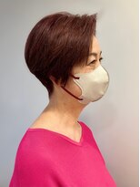 ハートボックス 四谷店(Heart box) 大人女性におすすめなアシンメトリーショートスタイル