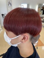 ネイキッド ヘアーズ ユニット(Naked HAIRS UNIT) ワンブリーチ+高彩度カラーで万能マッシュ+韓国ヘア