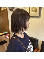 アルマヘアー(Alma hair by murasaki)&nbsp;◎ナチュラルブラウンにボブレイヤー◎
