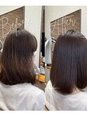 髪質改善ストレート