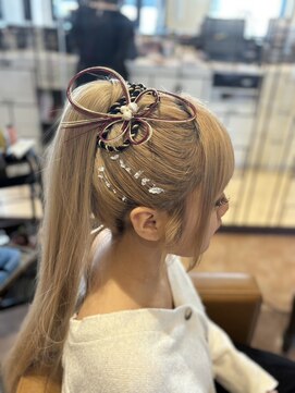 プレッソヘアー Presso hair 成人式ヘアセット