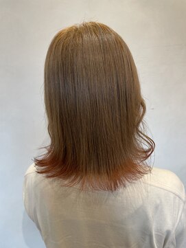 ポート 蕨(PORT) ハイトーン×オレンジ裾カラー【 千田 理紗 】