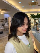 シュヴー 西葛西(CHEVEUX) 大人前髪×艶髪ブラウンで最も素敵な女性に、！！